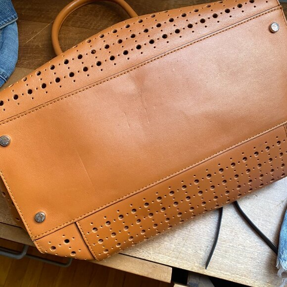 Zadig & Voltaire Tan Perforated Bag - Picture 6 of 8